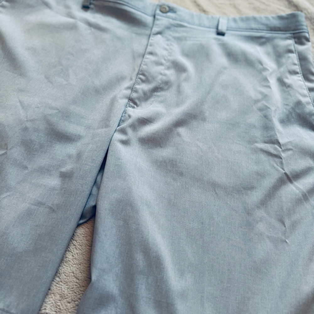 PGA Tour Light Blue Golf Shorts‎ with Comfort Waist Size 40